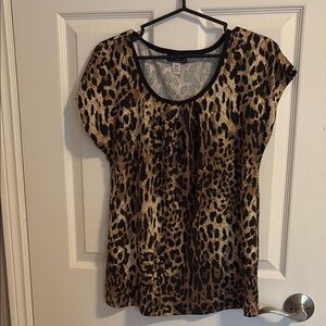 Leopard Print Women's Top